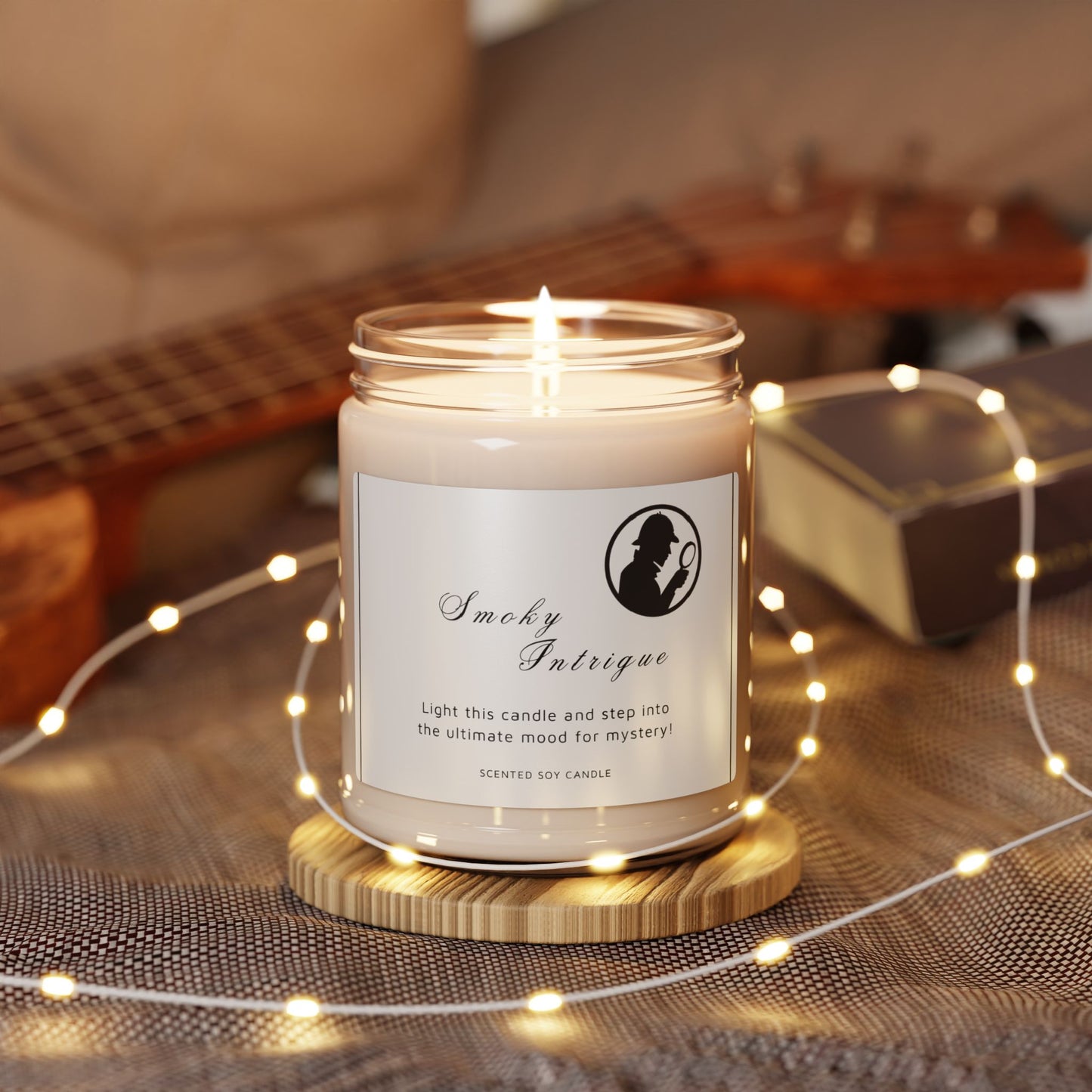 "Smoky Intrigue" Scented Candle