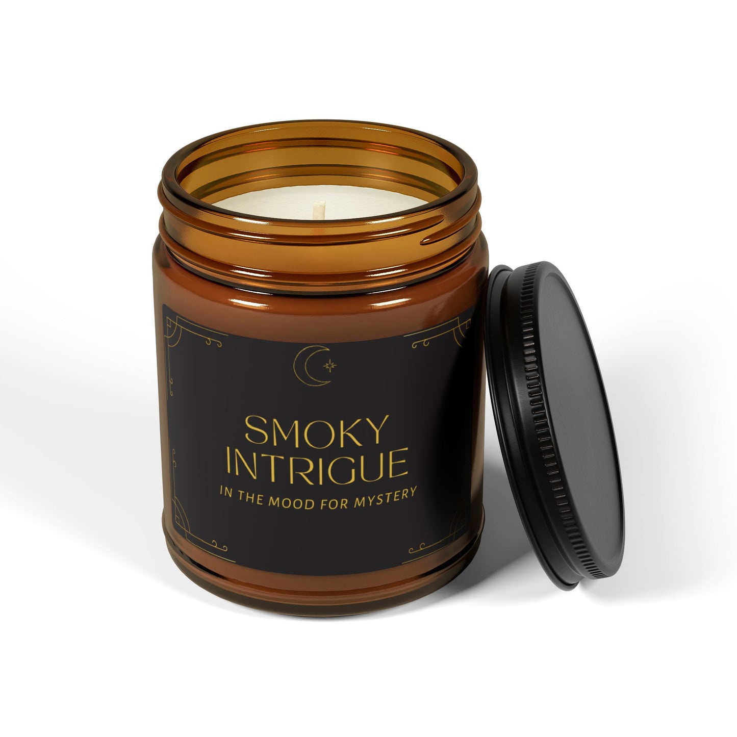 "Smoky Intrigue" Scented Candle