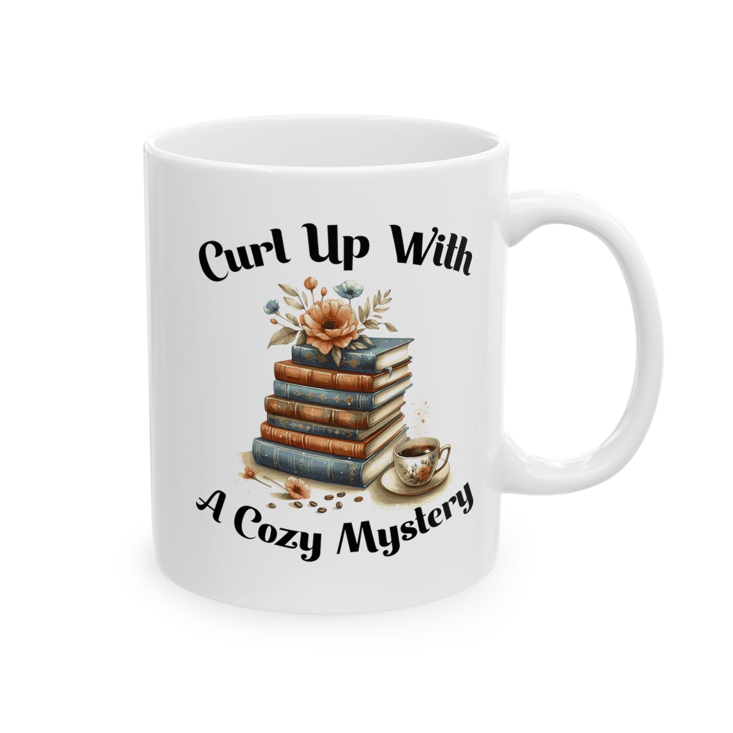 CURL UP WITH A COZY MYSTERY Coffee Mug