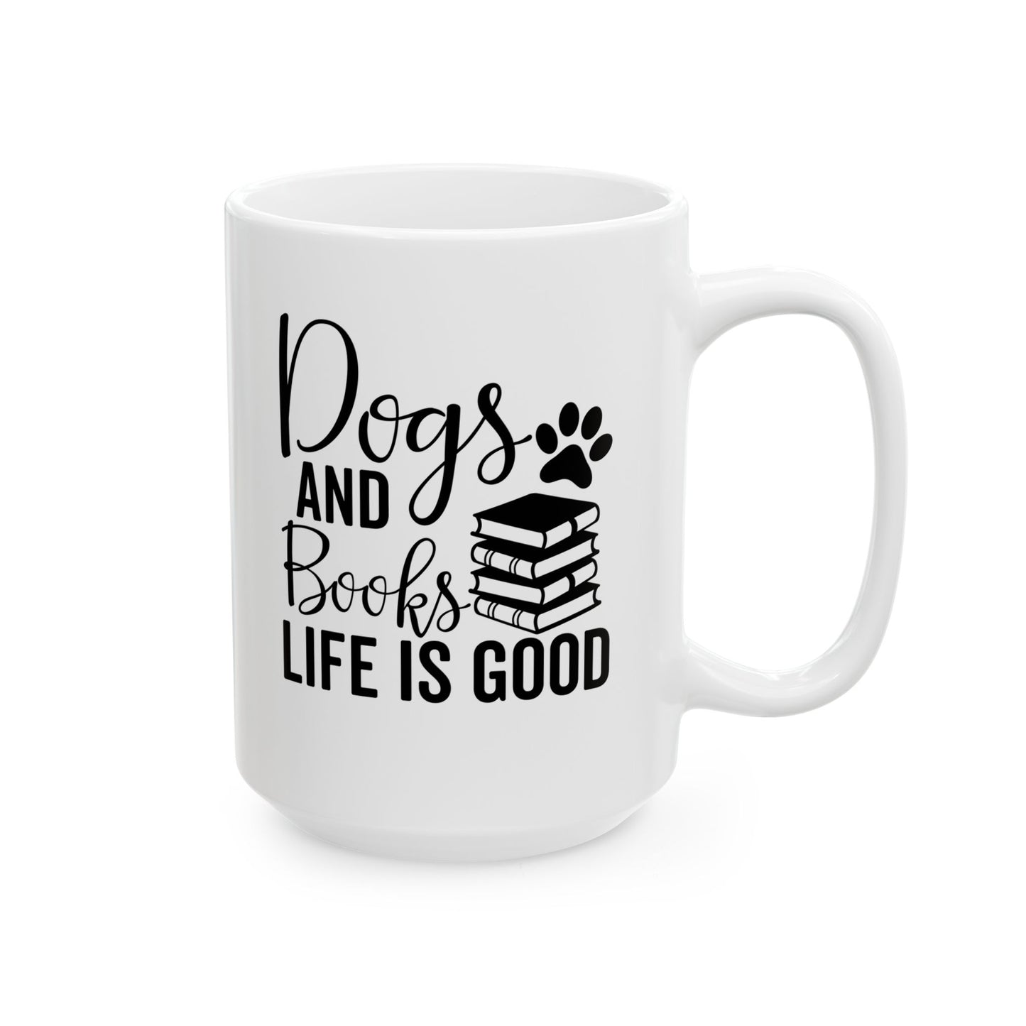 DOGS AND BOOKS Coffee Mug