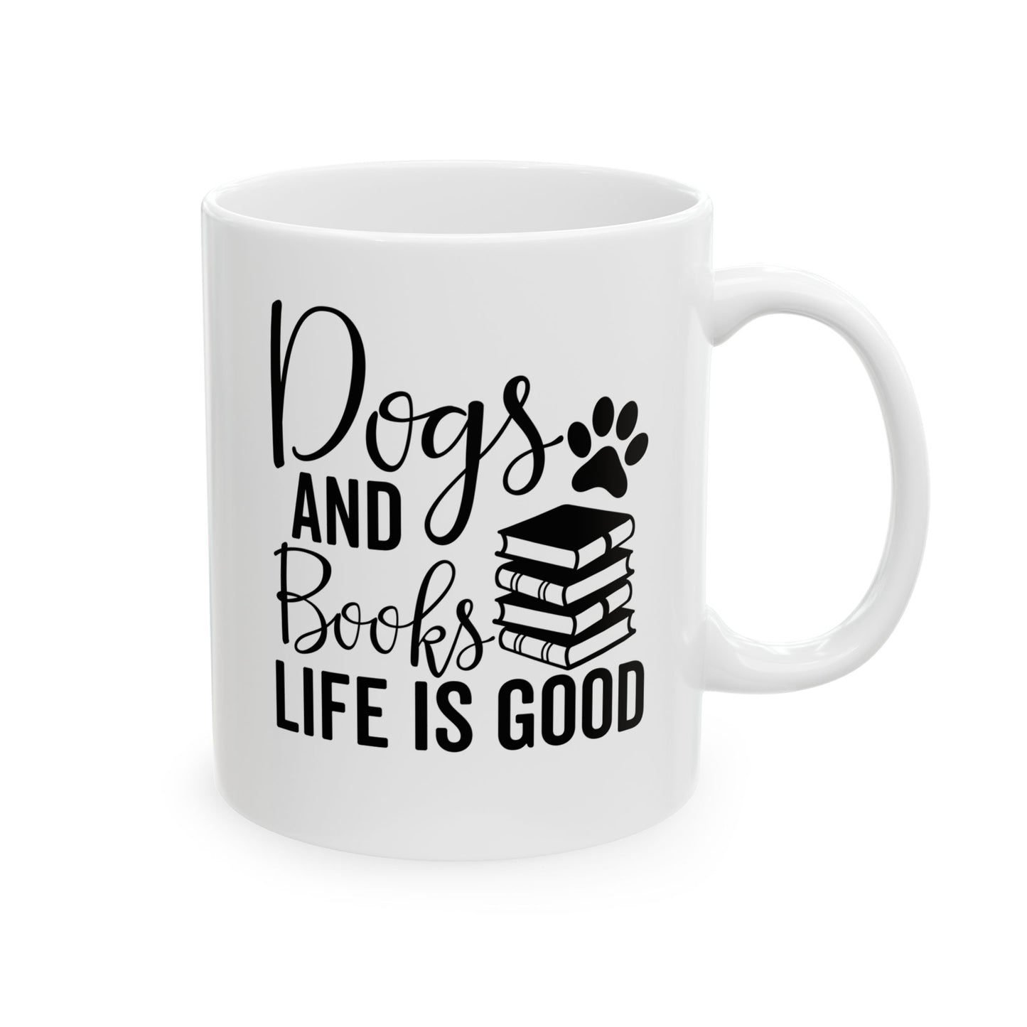 DOGS AND BOOKS Coffee Mug