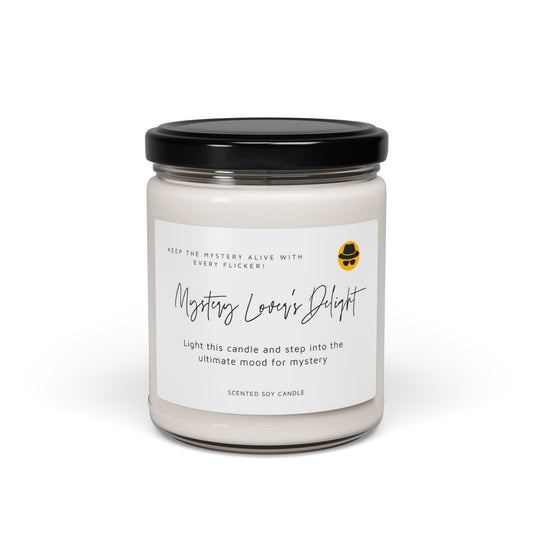 "Mystery Lover's Delight" Scented Candle